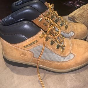 Boys timberland field boots